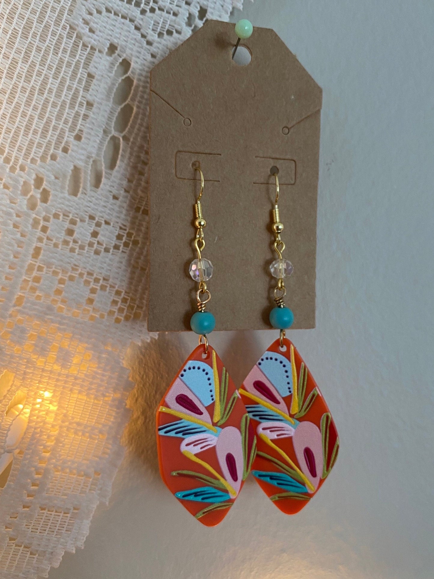 Painted Earrings